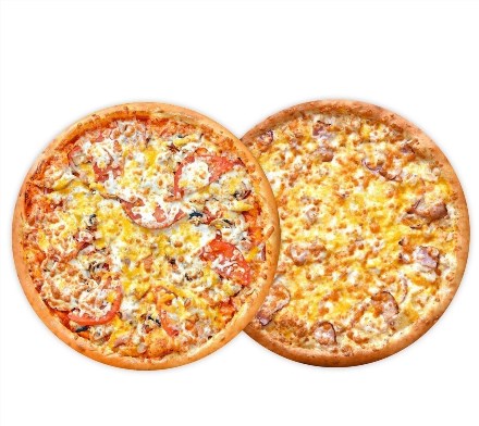 2 пиццы за 649 руб